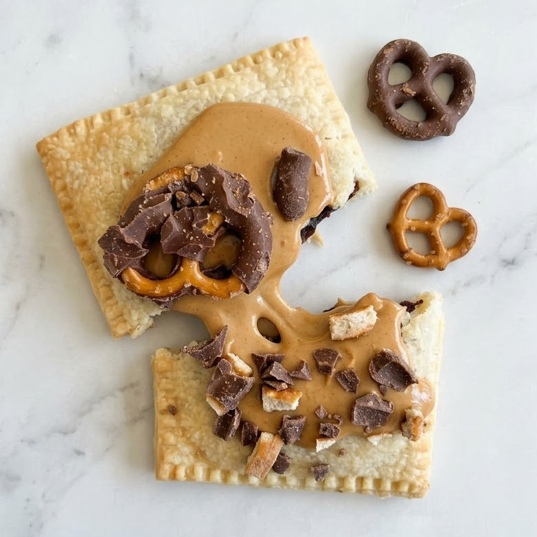 salted caramel chocolate pretzel