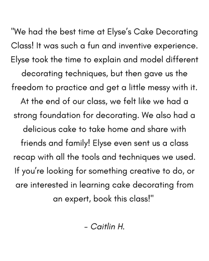 private decorating class