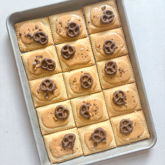 salted caramel chocolate pretzel