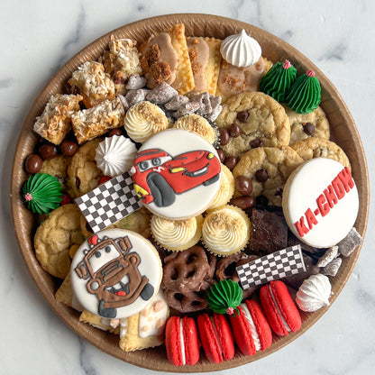 custom dessert board