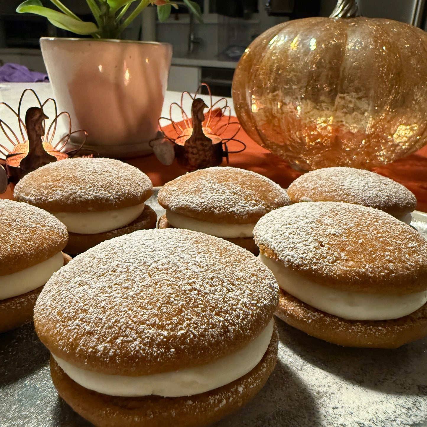 pumpkin whoopie pies