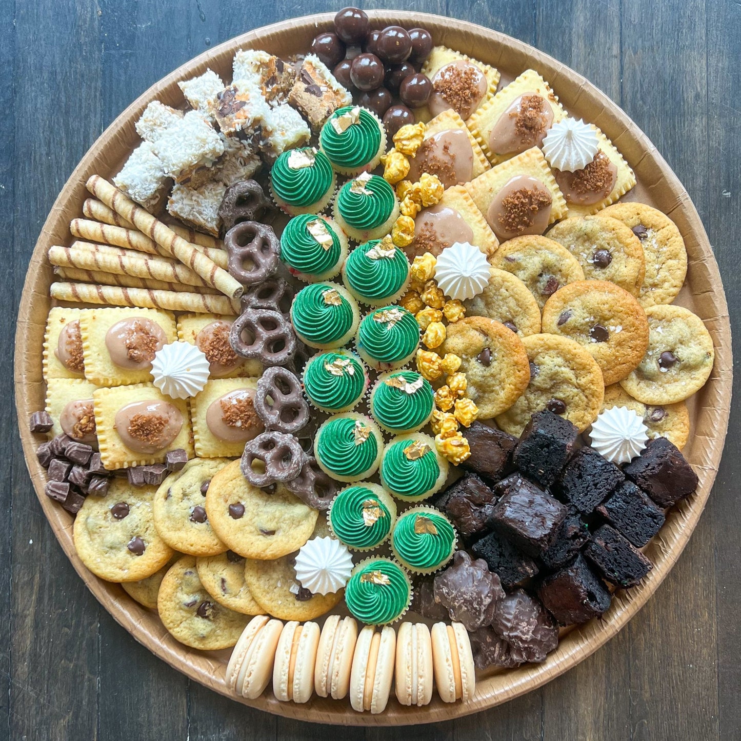 block party dessert board